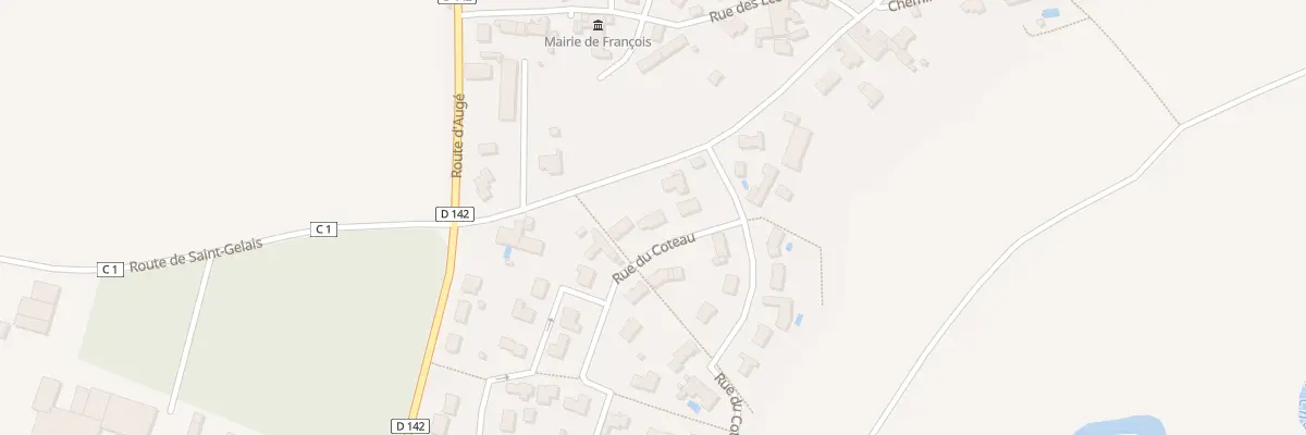 Plan du 35 Rue du Coteau à François