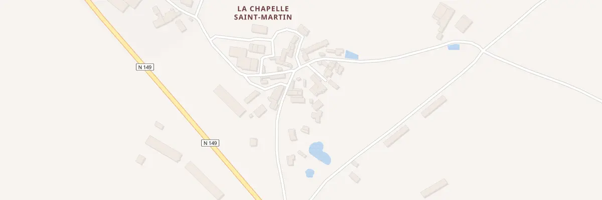 Plan du 7 La Chapelle Saint-Martin à Chiché