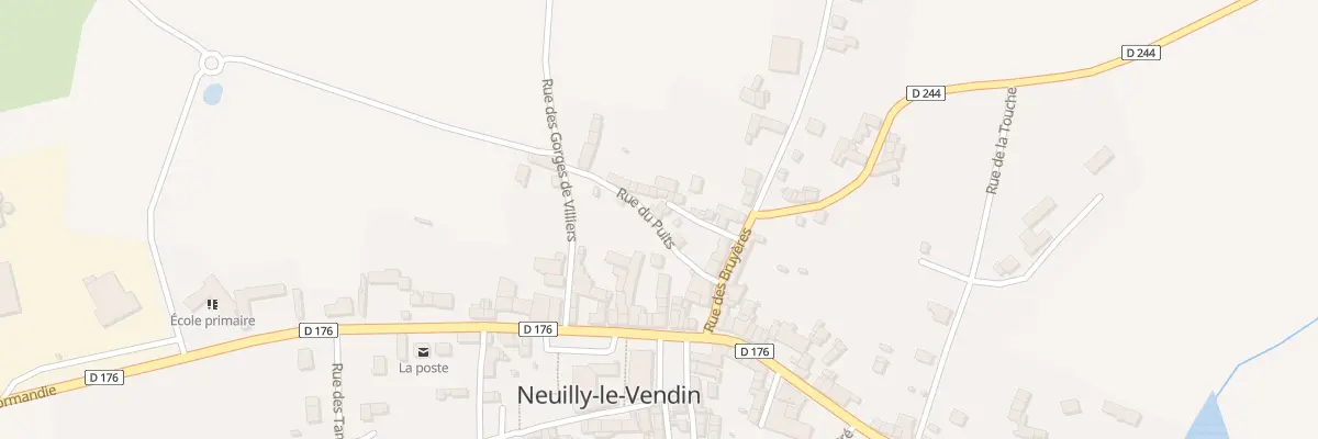 Plan du 6 Rue du Puits à Neuilly-le-Vendin