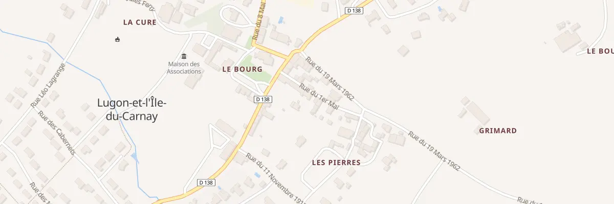 Plan du 1 Rue du 1er Mai à Saint-Laurent-d’Arce