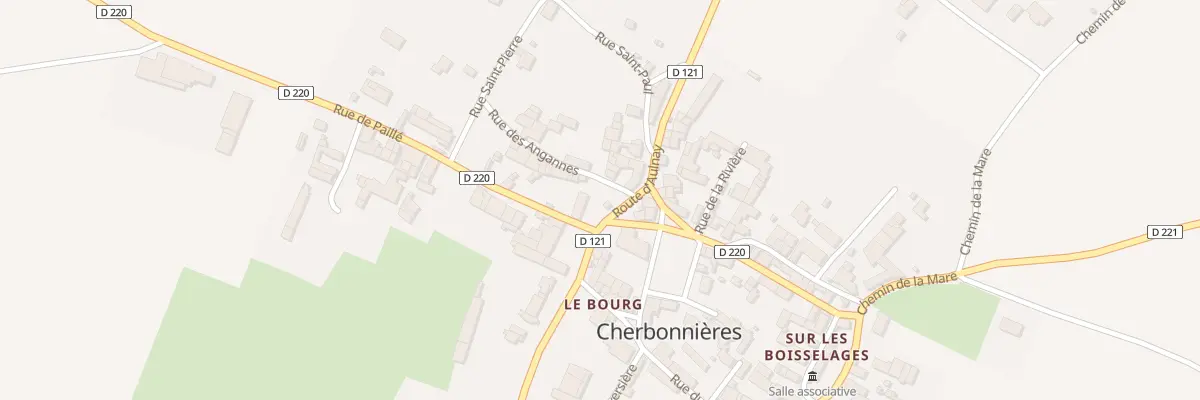 Plan du 11 Rte d’Aulnay à Cherbonnières