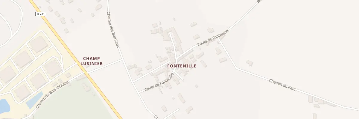 Plan du 23 Rte de Fontenille à Val-de-Cognac