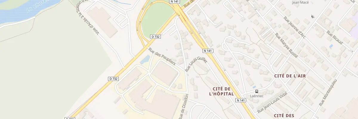 Plan du 20 Rue de Dizedon à Cognac