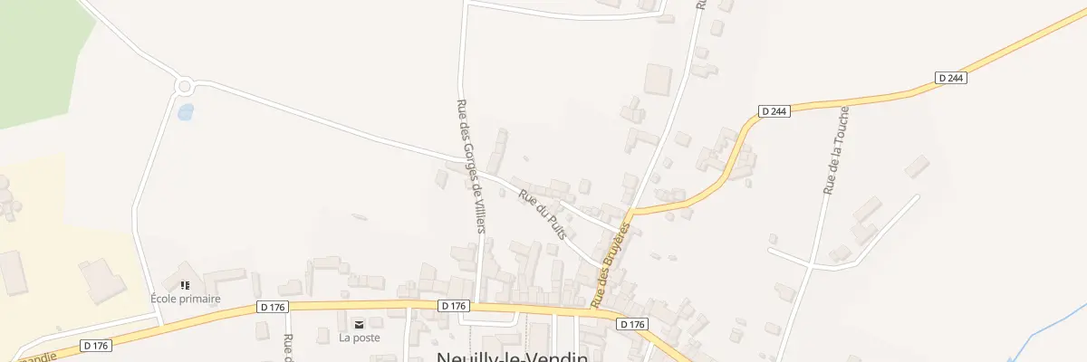 Plan du 10 Rue du Puits à Neuilly-le-Vendin