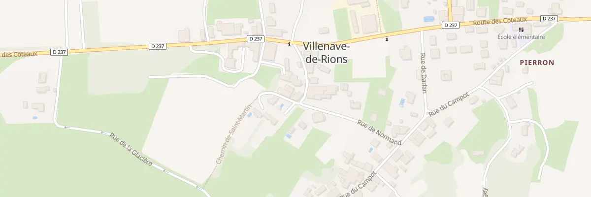Plan du 674 Normand Nord à Villenave-de-Rions