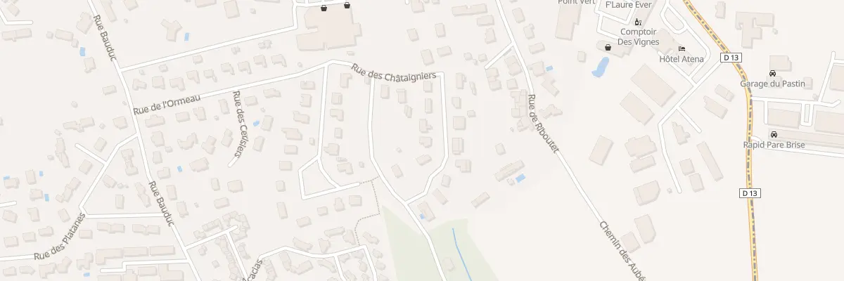 Plan du 11 Rue des Chataigniers à Créon
