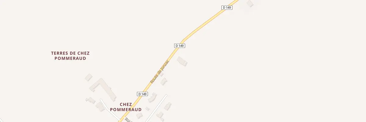 Plan du 17 Rte de Jonzac à Allas-Champagne
