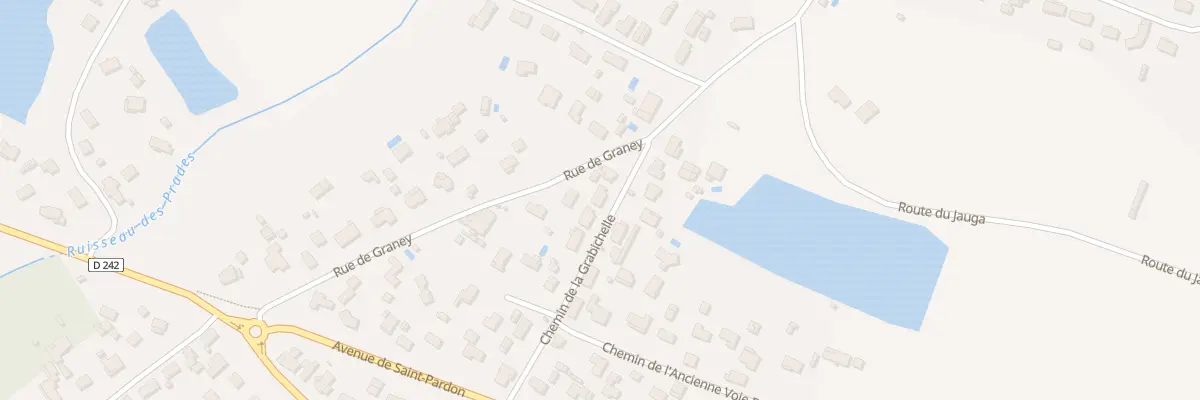 Plan du 40B Che de la Grabichelle à Izon