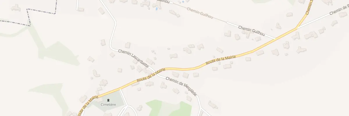 Plan du 43 Rte de la Mairie à Montardon