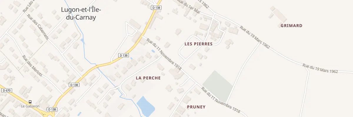 Plan du 1 Rue des Terrasses de Salengro à Lugon-et-l’Île-du-Carnay
