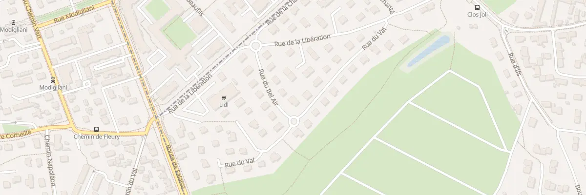 Plan du 7 Rue du Bel Air à Cormelles-le-Royal