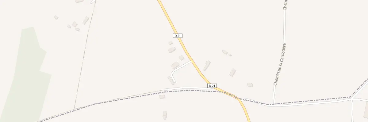 Plan du 7242 Rte de Briouze à Putanges-le-Lac
