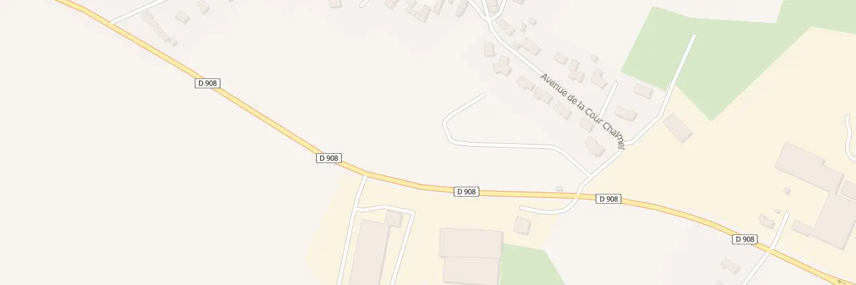 Plan du 12 Res de la Maine à Magny-le-Désert