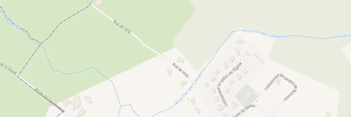 Plan du 84 Virly à Cursan