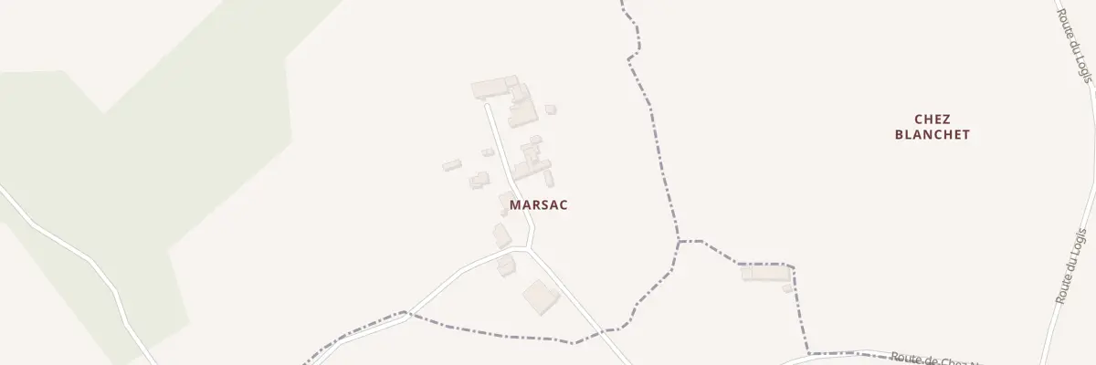 Plan du 5017 Marsac à Jussas