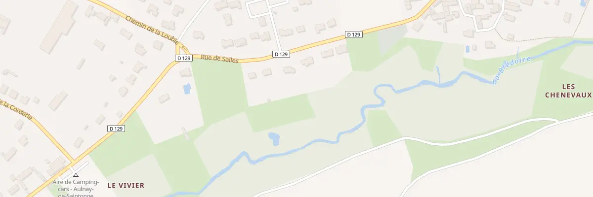 Plan du 630 Rue de Salles à Aulnay