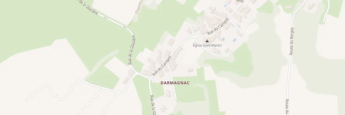 Plan du 53 Darmagnac Est à Villenave-de-Rions