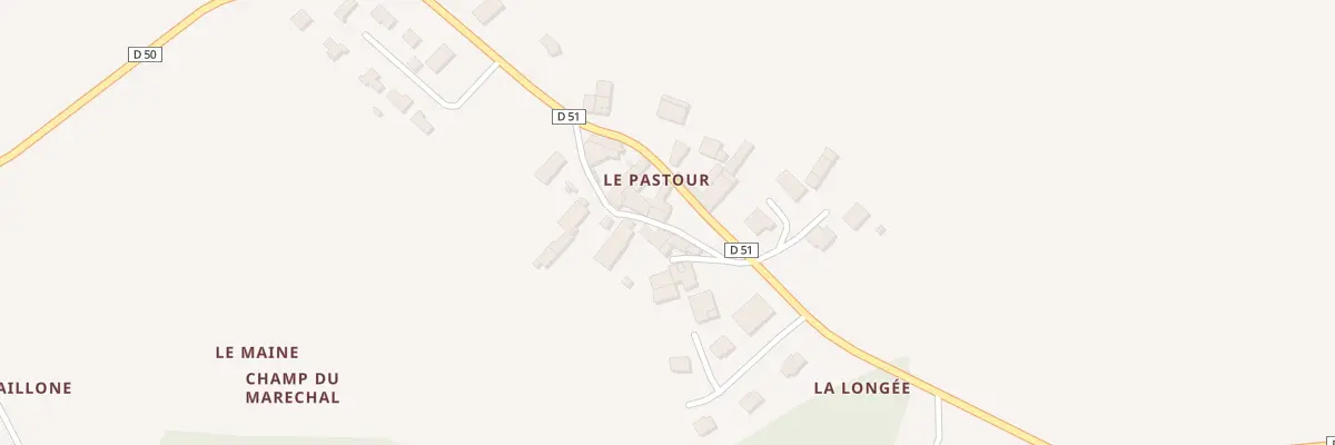 Plan du 17 Le Petit Chemin à Sainte-Lheurine