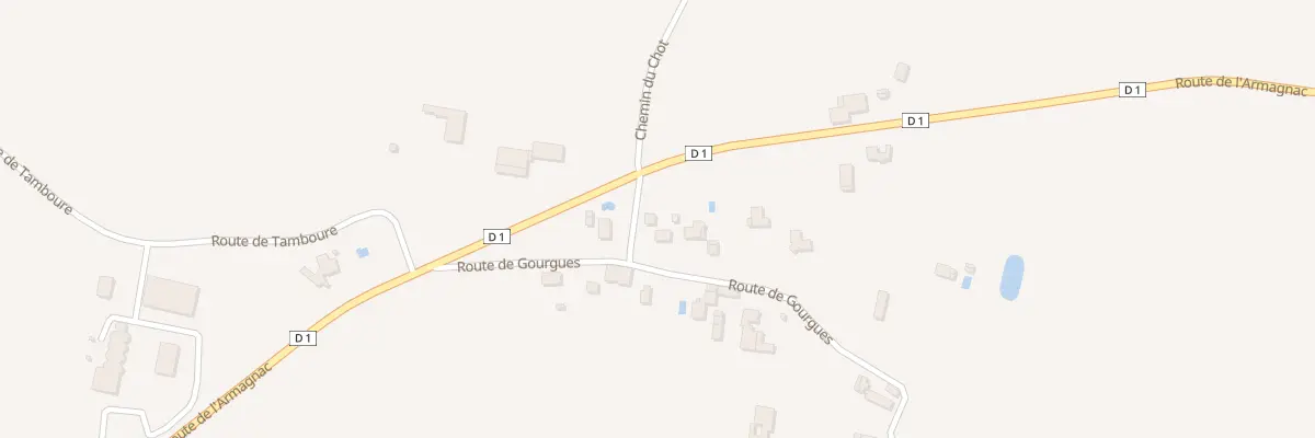 Plan du 151 Rte de Gourgues à Saint-Cricq-Villeneuve
