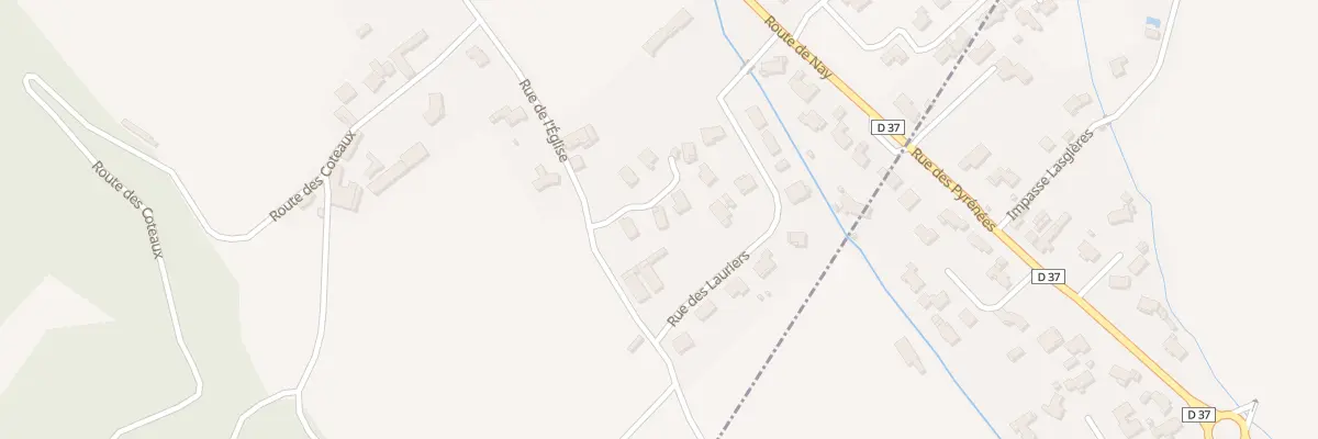 Plan du 4 Rue du Clos Barbaudy à Uzos