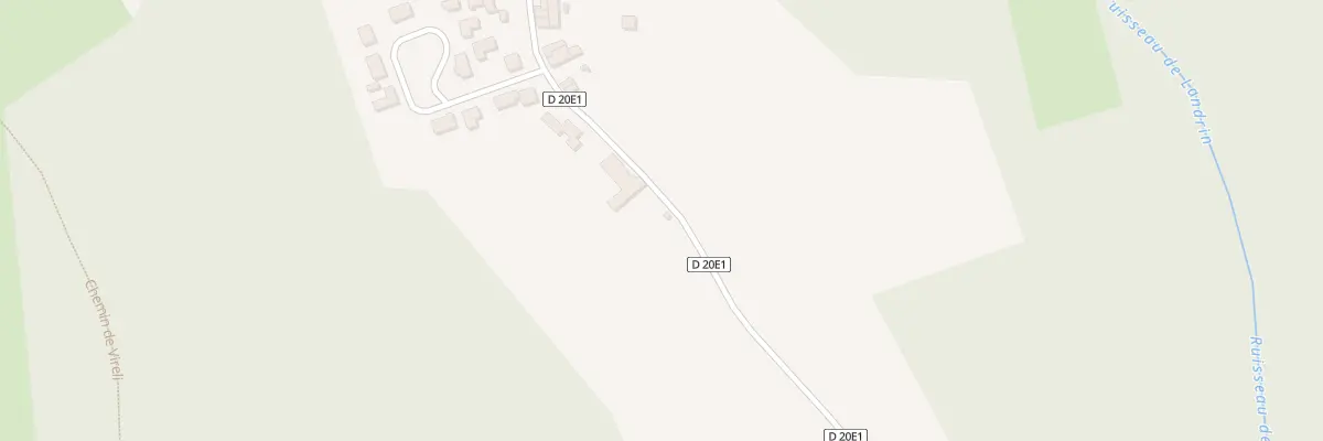 Plan du 33 Che de Vidane à Croignon