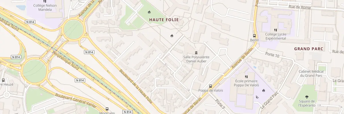 Plan du 749 Bd de la Haute Folie à Hérouville-Saint-Clair