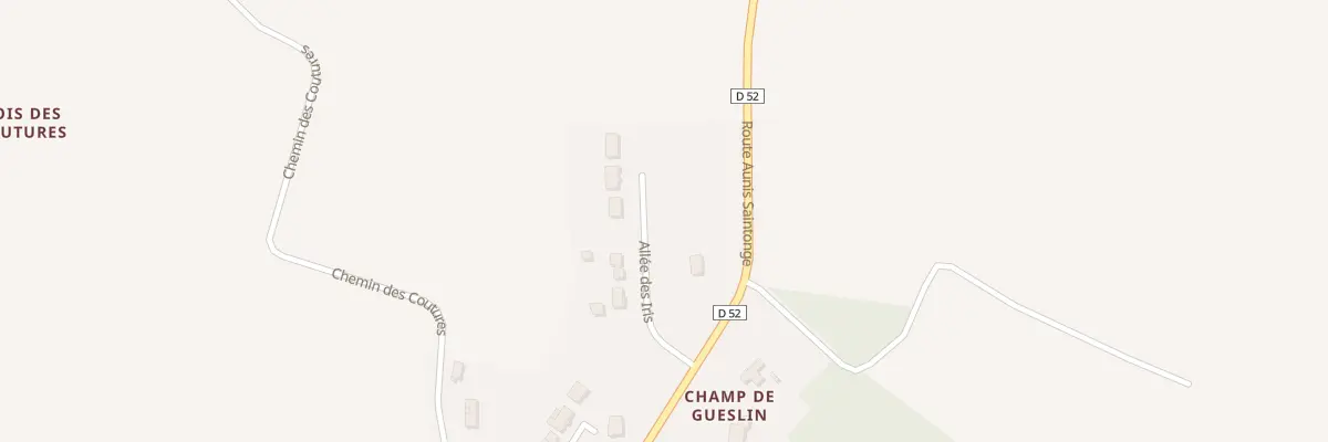Plan du 12 All des Iris à Germignac