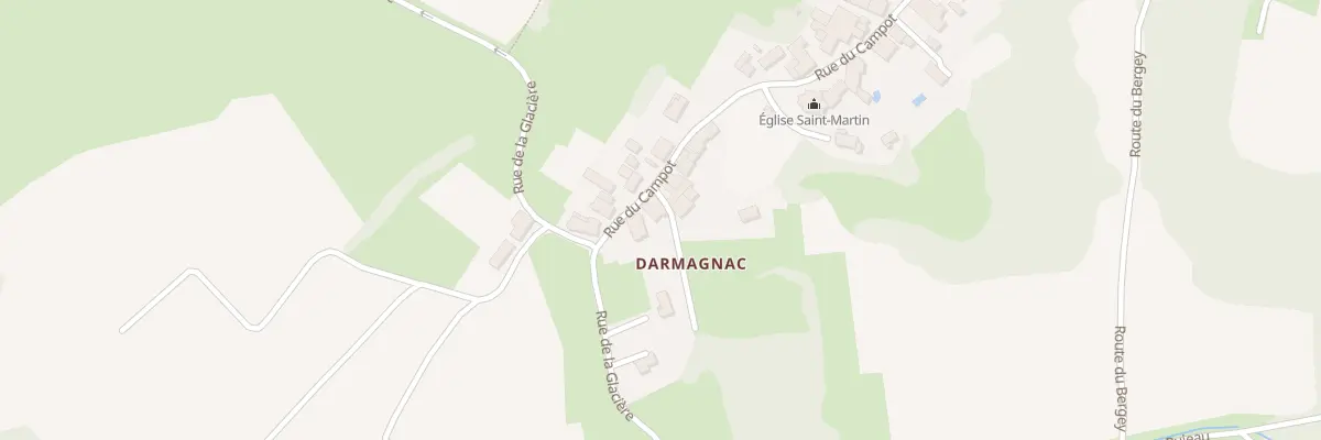 Plan du 52 Darmagnac Est à Villenave-de-Rions