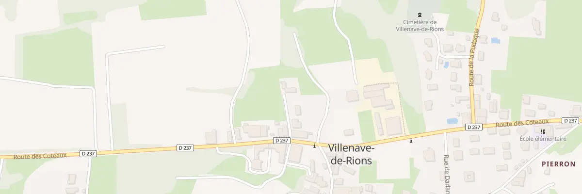 Plan du 74 Treytin à Villenave-de-Rions