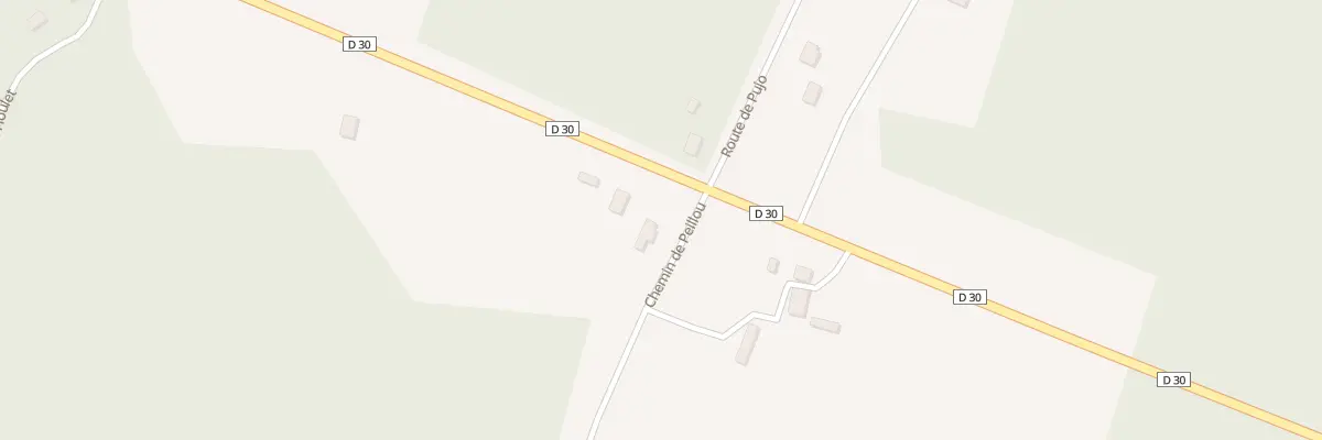 Plan du 48 Che de Peillou à Castandet