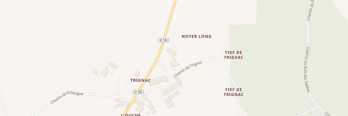 Plan du 3 Rue de Trignac à Vibrac