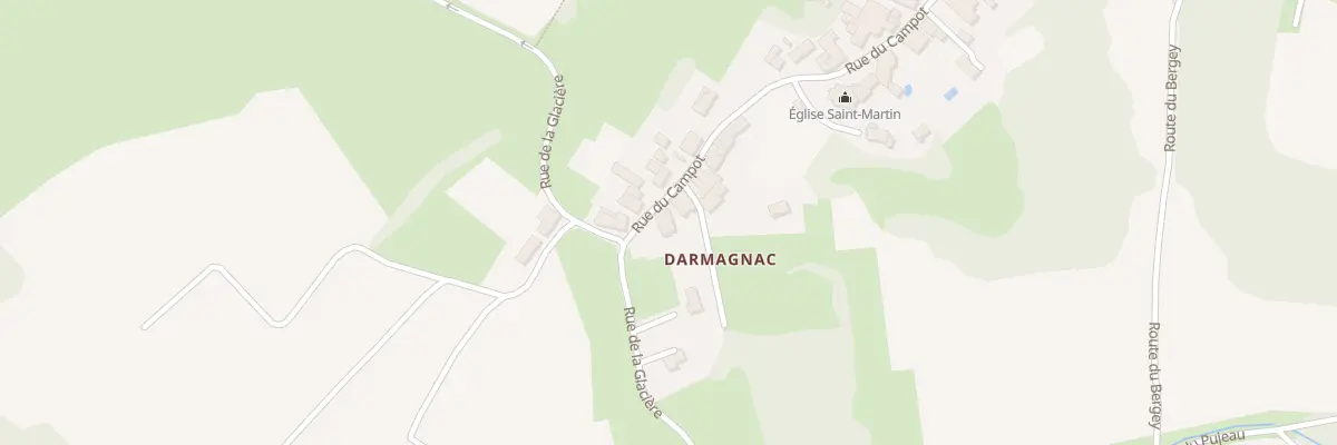 Plan du 55 Darmagnac-Est à Villenave-de-Rions