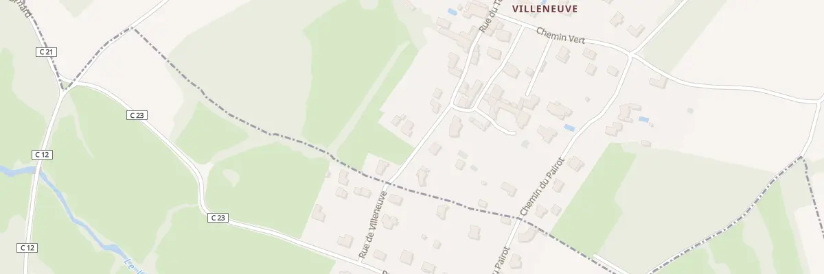 Plan du 158 Rue du Temple Villeneuve à La Crèche