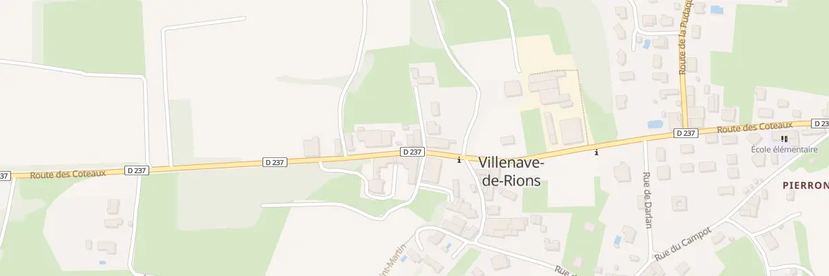 Plan du 242 Treytin à Villenave-de-Rions
