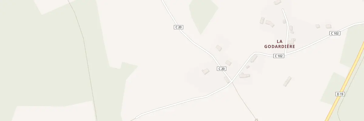Plan de La Bruyere Close au Grais