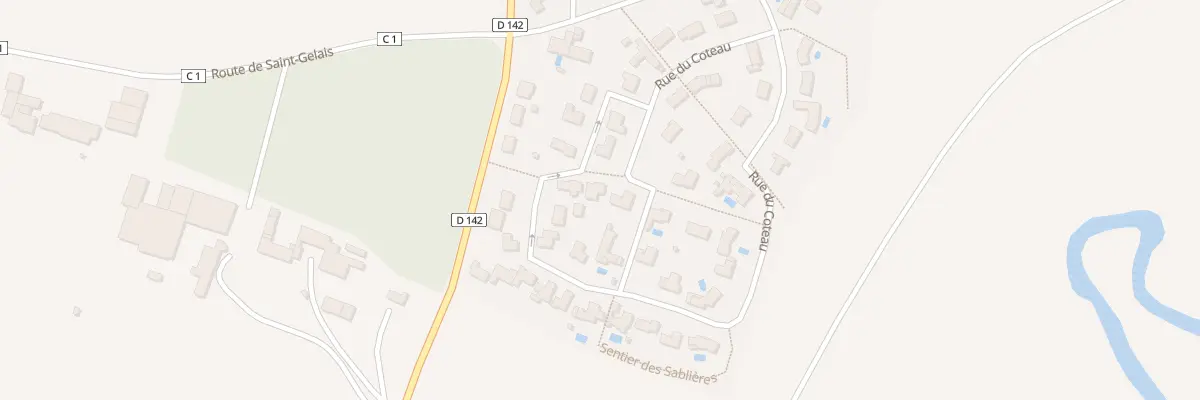 Plan du 10 Rue des Deux Fossés à François