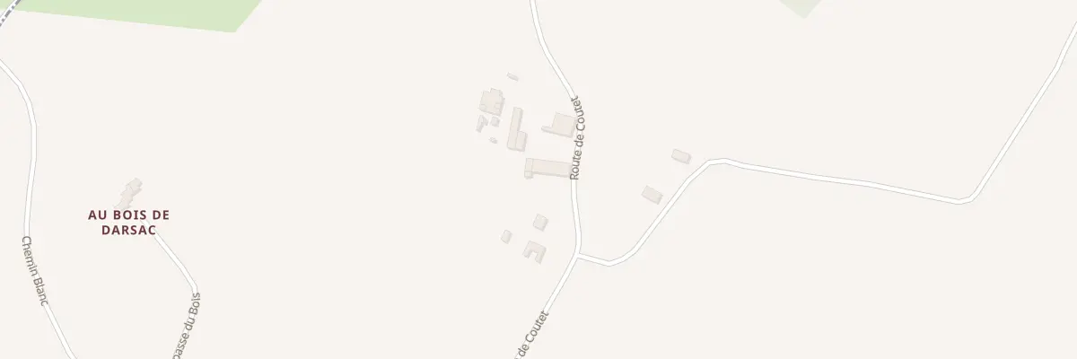 Plan du 3 Coutet à Vérac