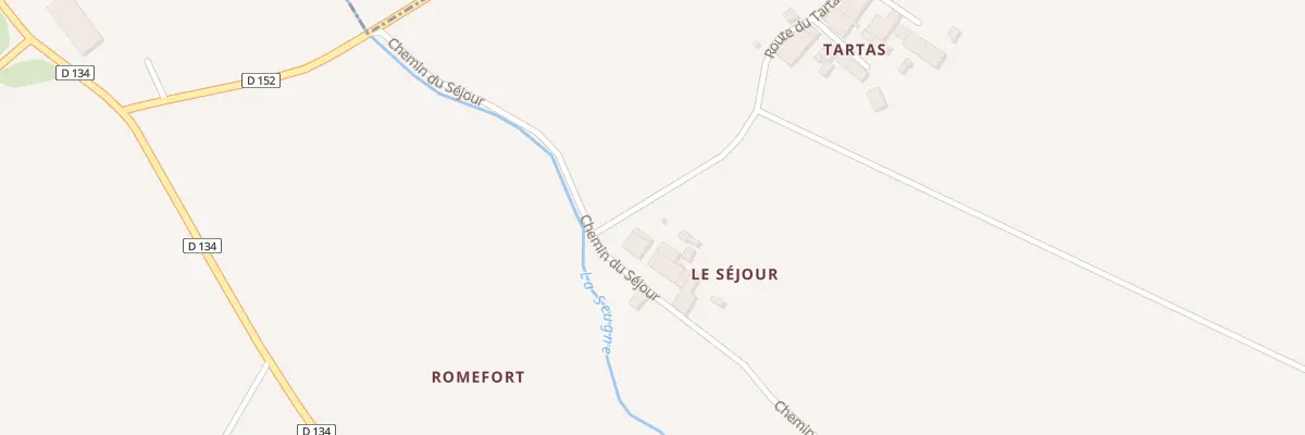 Plan du 5005 Terres de Romefort à Pommiers-Moulons