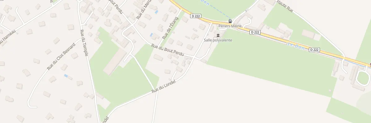 Plan du 4 Rue du Londel à Périers-sur-le-Dan