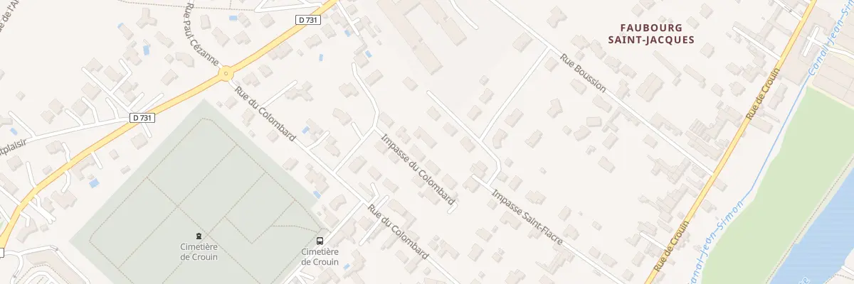 Plan du 51 Imp Saint-fiacre à Cognac