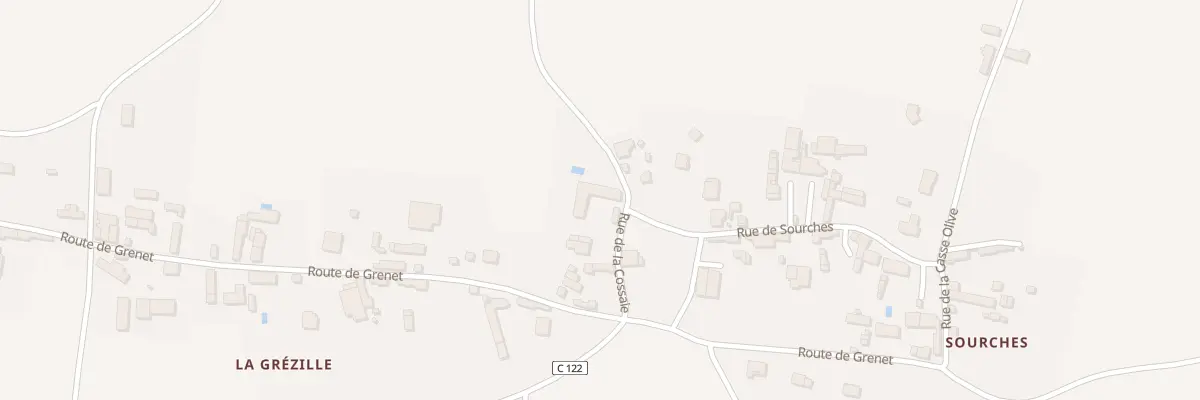 Plan du 5 Rue de la Cossaie à Tuffalun
