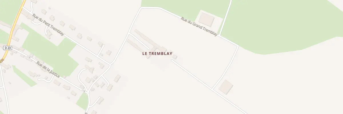 Plan du 5009 Le Grand Tremblay à Barbery