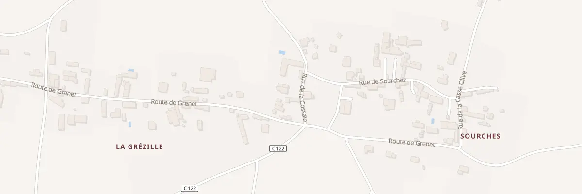 Plan du 3 Rue de la Cossaie à Tuffalun