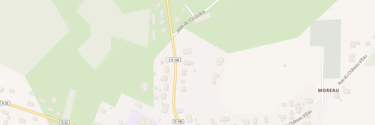 Plan du 268 Rte de Pierrebrune à Laruscade