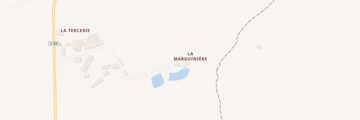 Plan du 2 La Marguiniere à Loupfougères