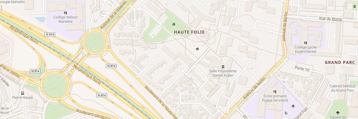 Plan du 808 Bd de la Haute Folie à Hérouville-Saint-Clair
