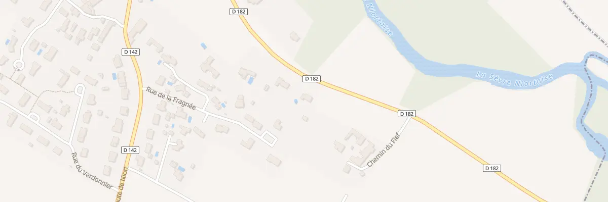 Plan du 36 Rte de la Crèche à François