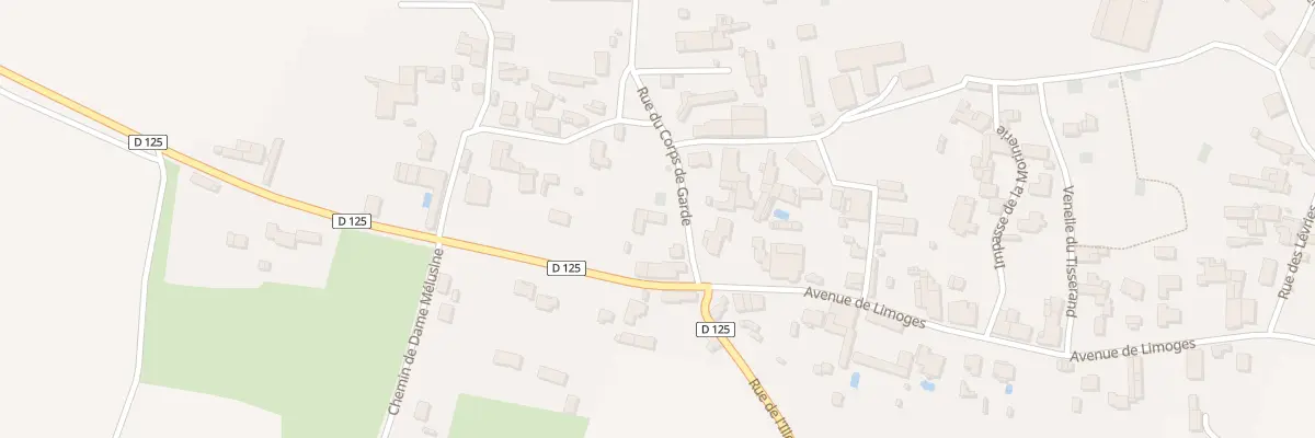 Plan du 115 Av de Limoges à Vouillé