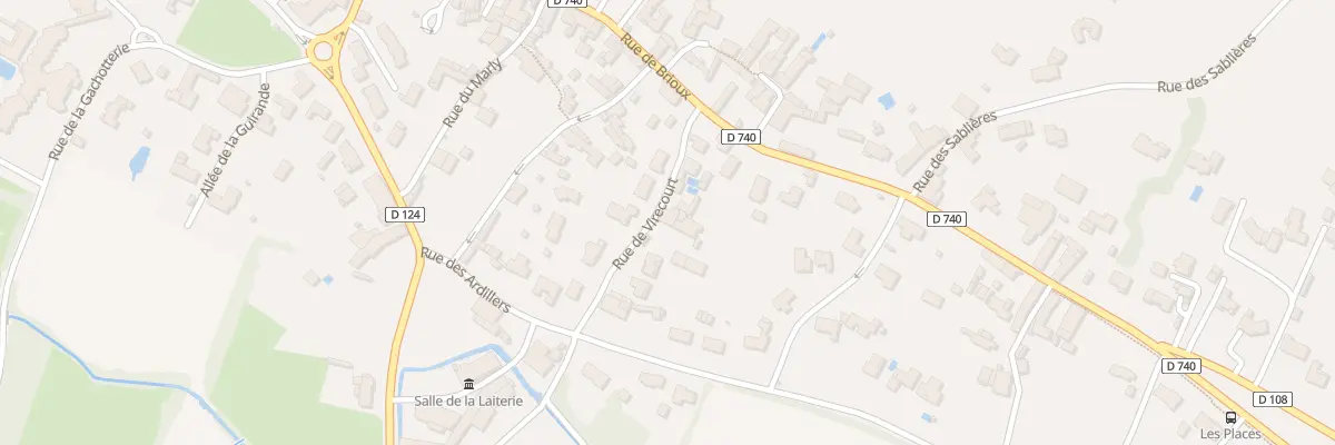 Plan du 5 Rue de Virecourt à Prahecq