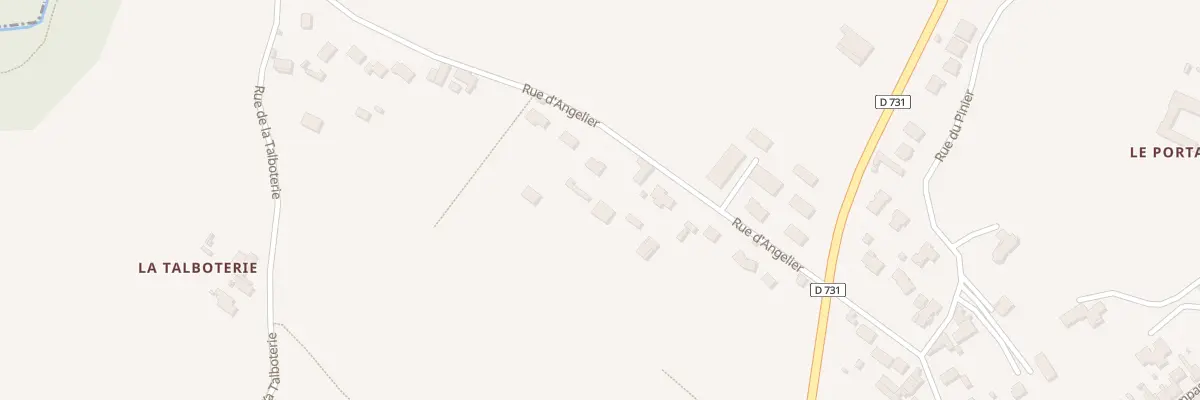 Plan du 95A Rue d’Angelier à Cognac